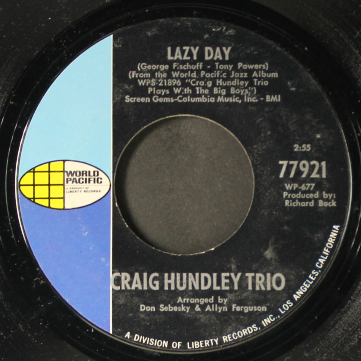 traces / lazy day by CRAIG HUNDLEY