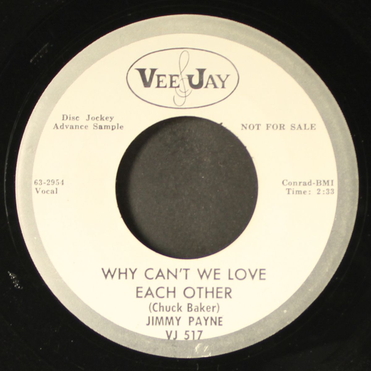 every little pretty girl / why can't we love each other by JIMMY PAYNE