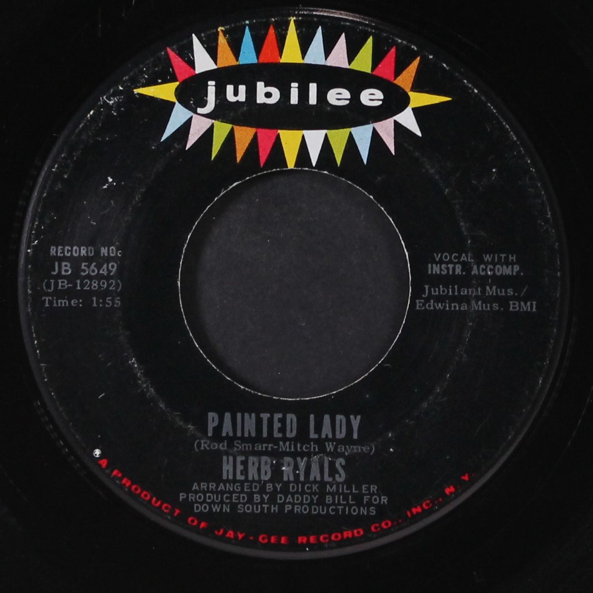 tell it to your mother / painted lady by HERB RYALS
