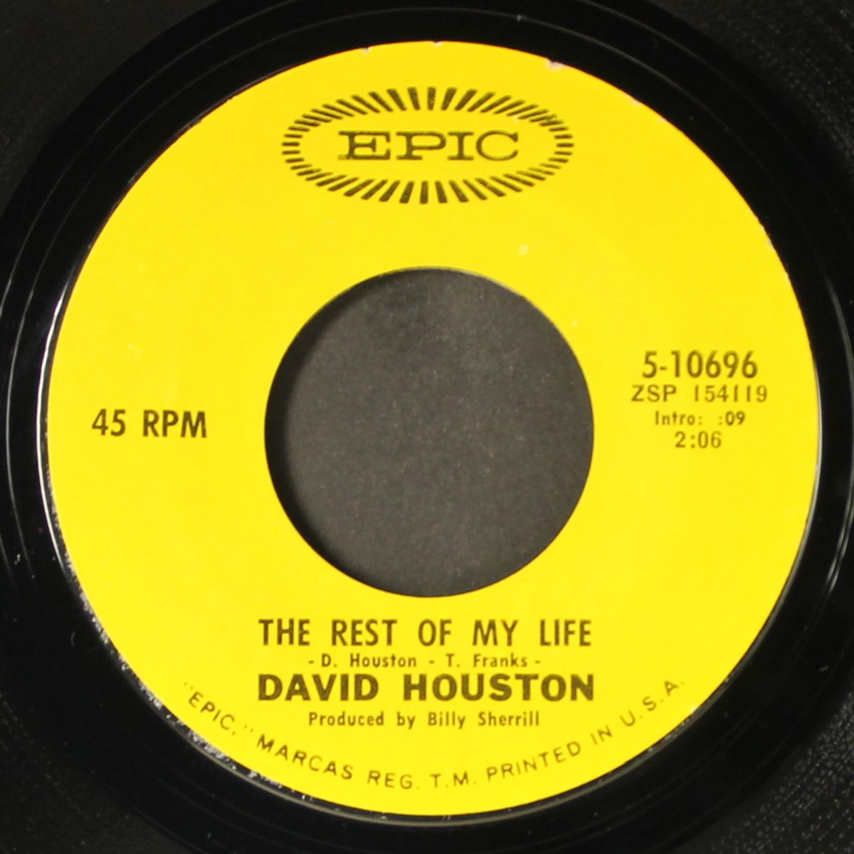 a woman always knows / the rest of my life by DAVID HOUSTON