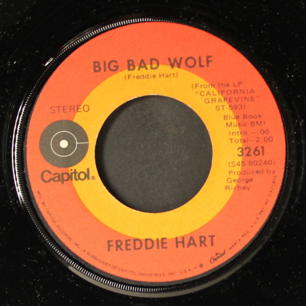 big bad wolf / my hang-up is you by FREDDIE HART