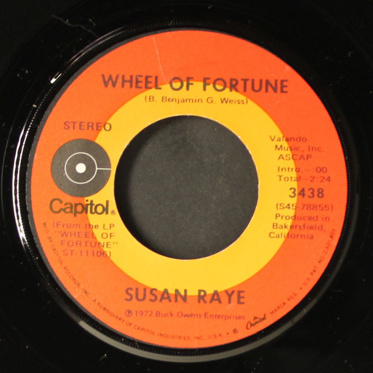my heart skips a beat / wheel of fortune by SUSAN RAYE