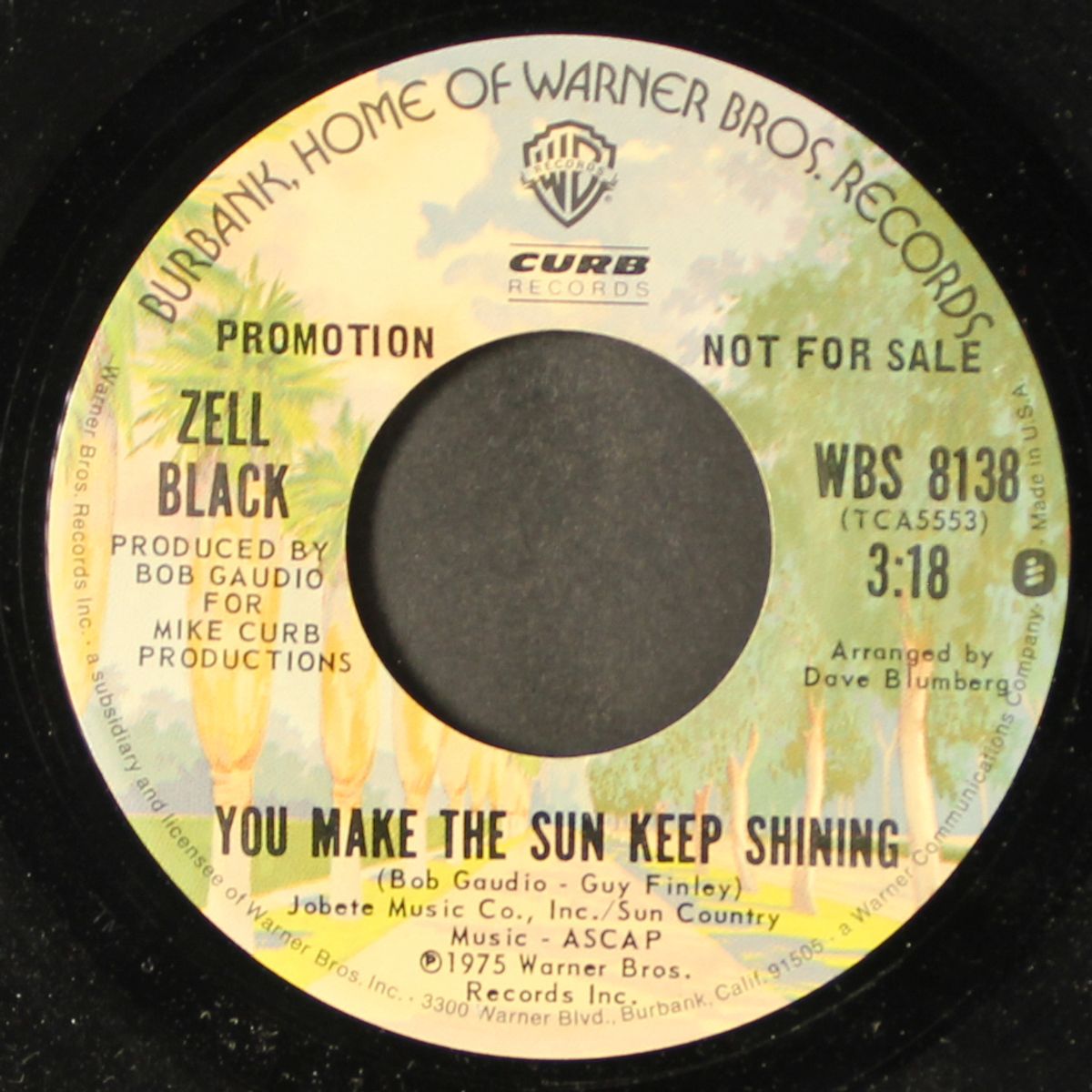 you make the sun keep shining / fly me by ZELL BLACK