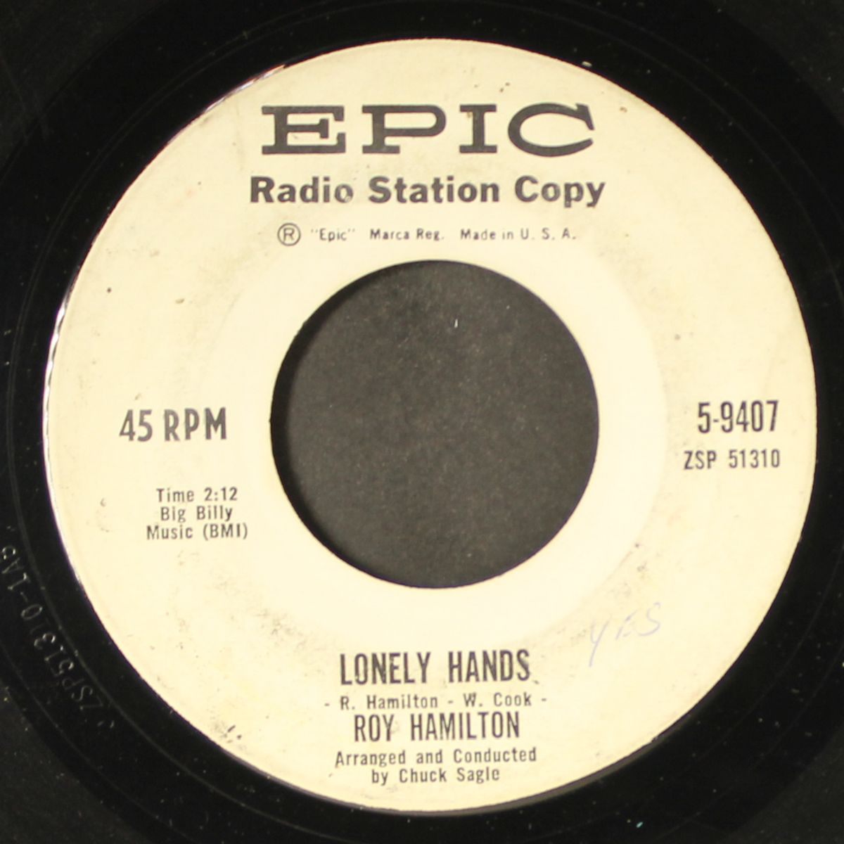 lonely hands / your love by ROY HAMILTON