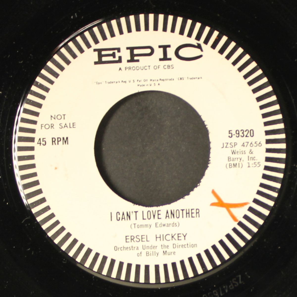 i can't love another / people gotta talk by ERSEL HICKEY