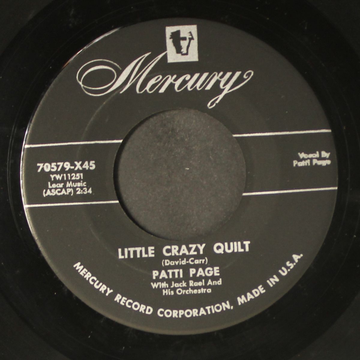 keep me in mind / little crazy quilt by PATTI PAGE