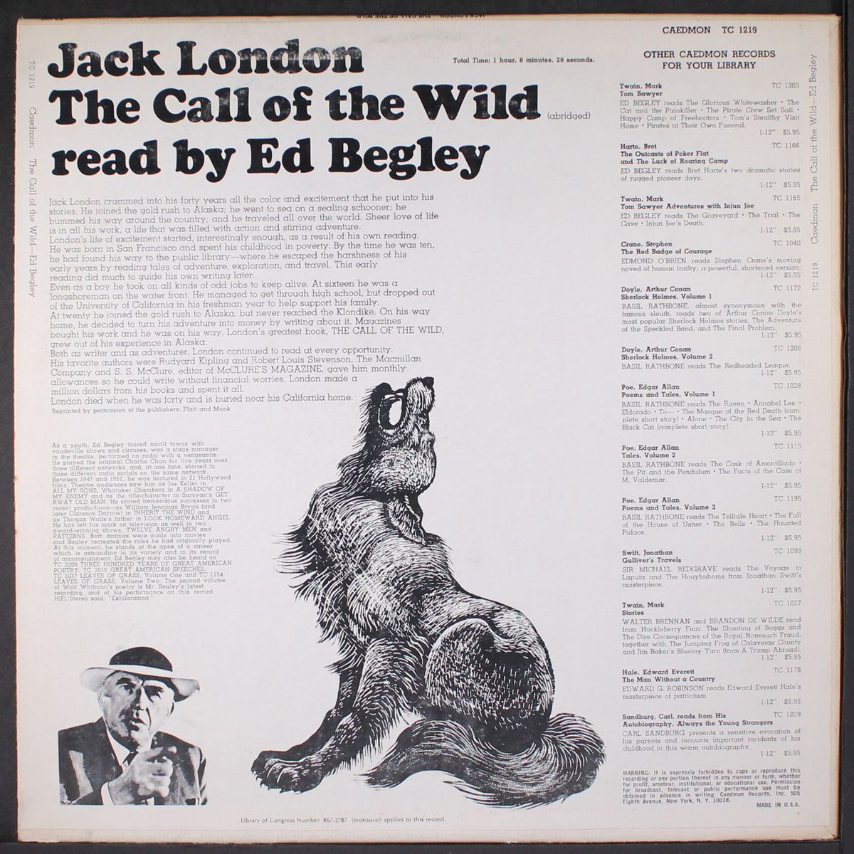 call of the wild by ED BEGLEY