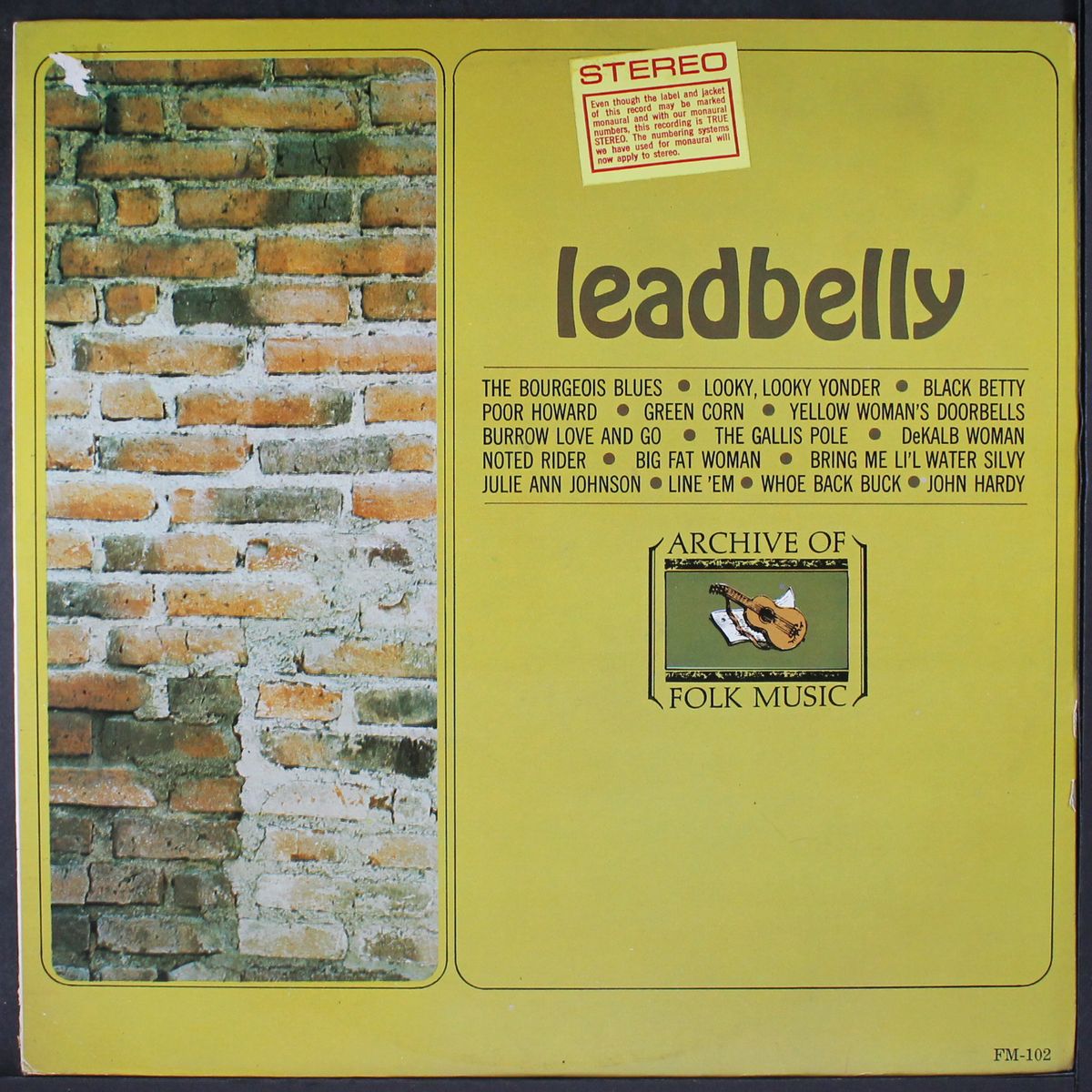 leadbelly by LEADBELLY