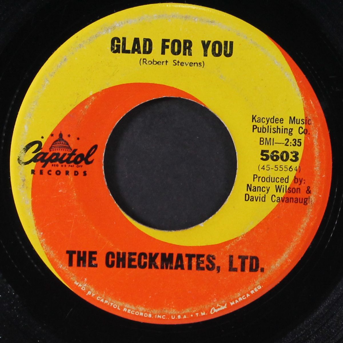 glad for you / do the walk by CHECKMATES, LTD.