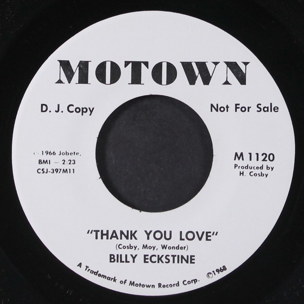 thank you love / same by BILLY ECKSTINE