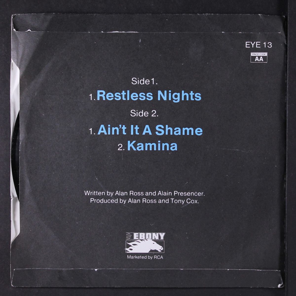 restless nights / +2 by ALAN ROSS