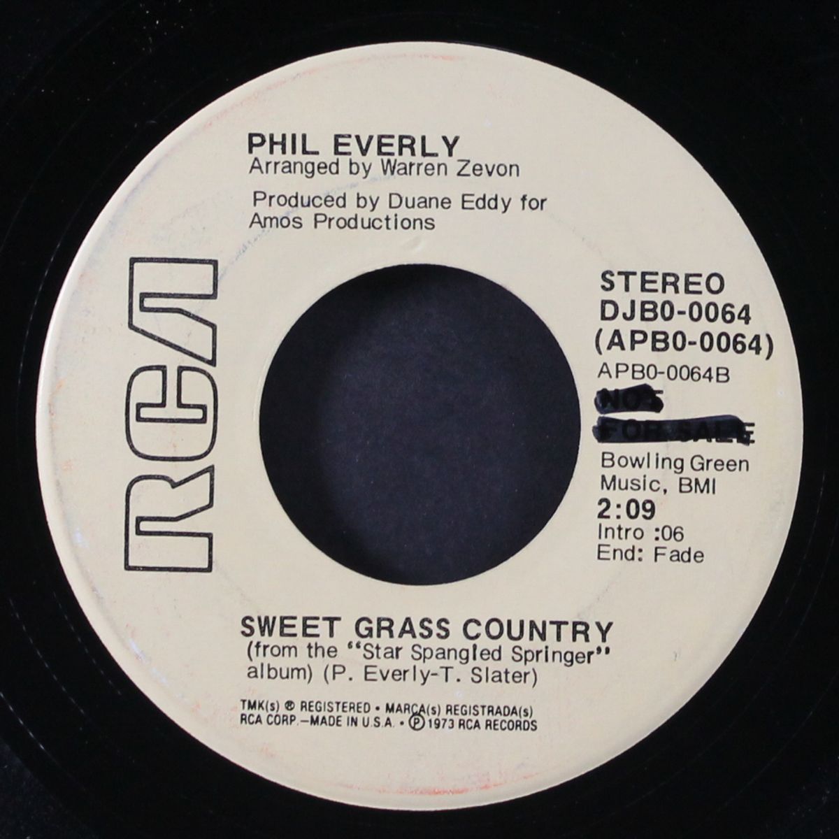 god bless older ladies / sweet grass country by PHIL EVERLY