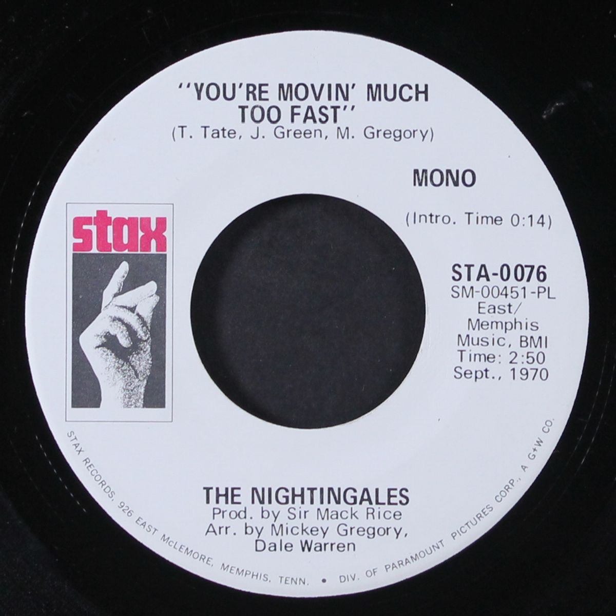 you're movin' much too fast by NIGHTINGALES