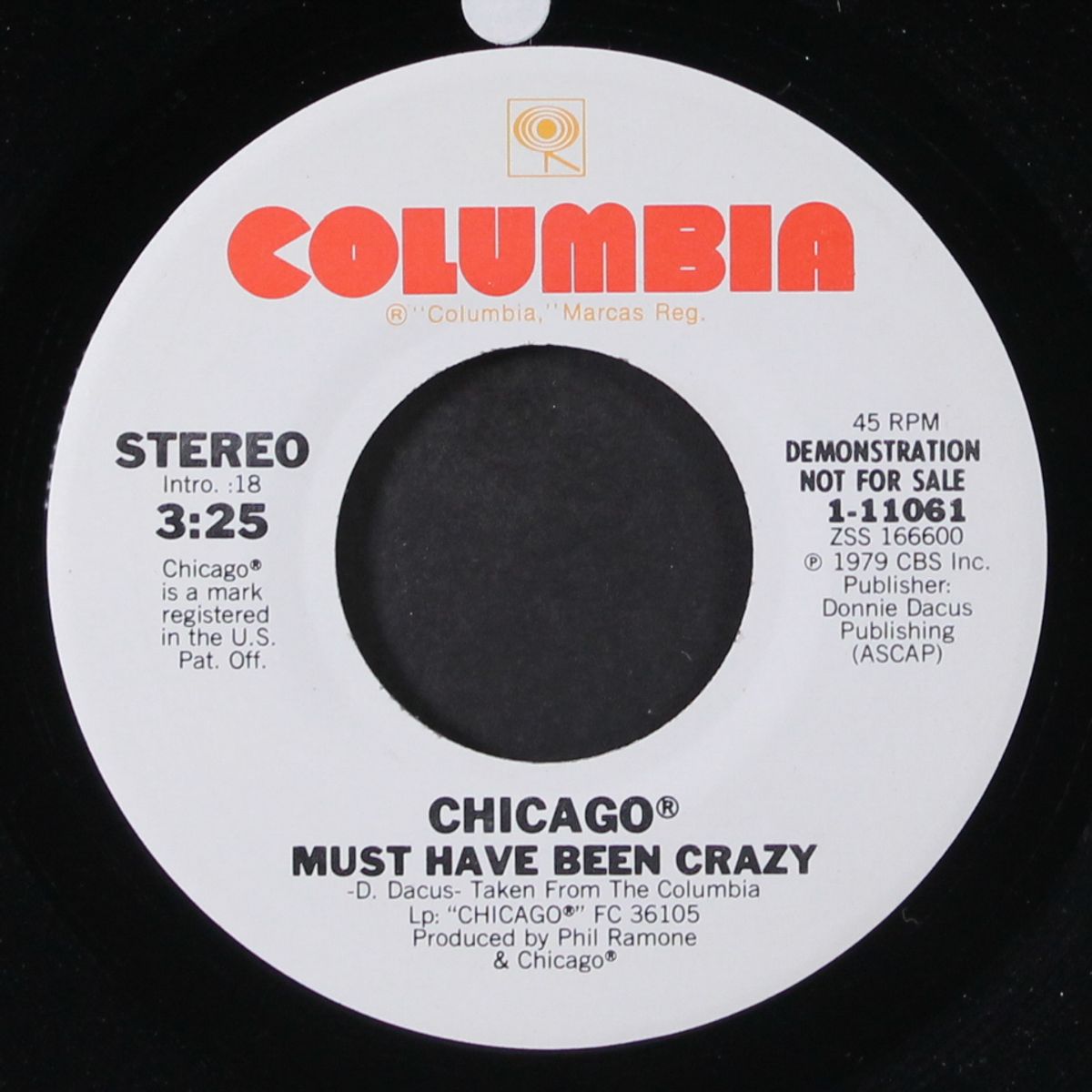 must have been crazy by CHICAGO