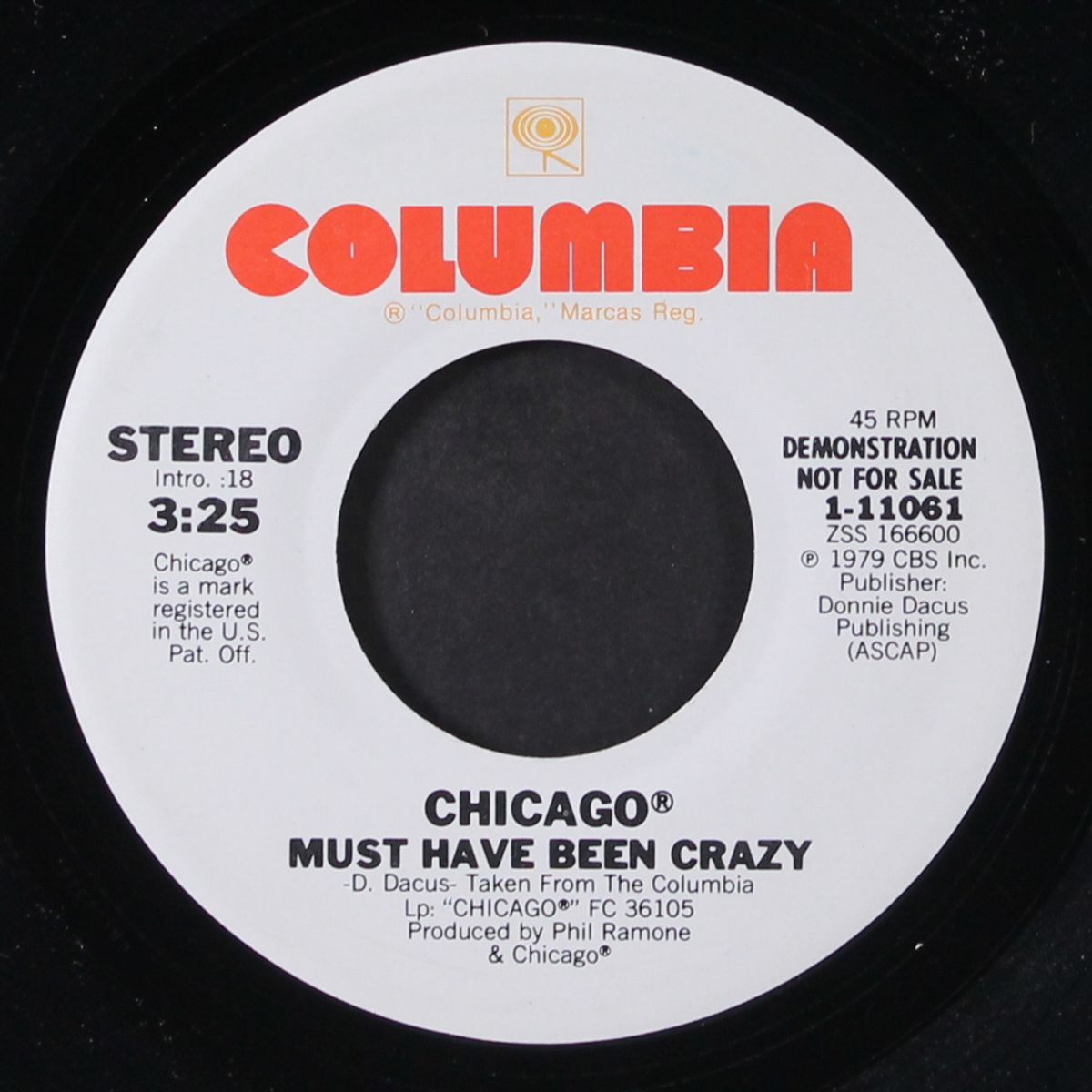 must have been crazy by CHICAGO