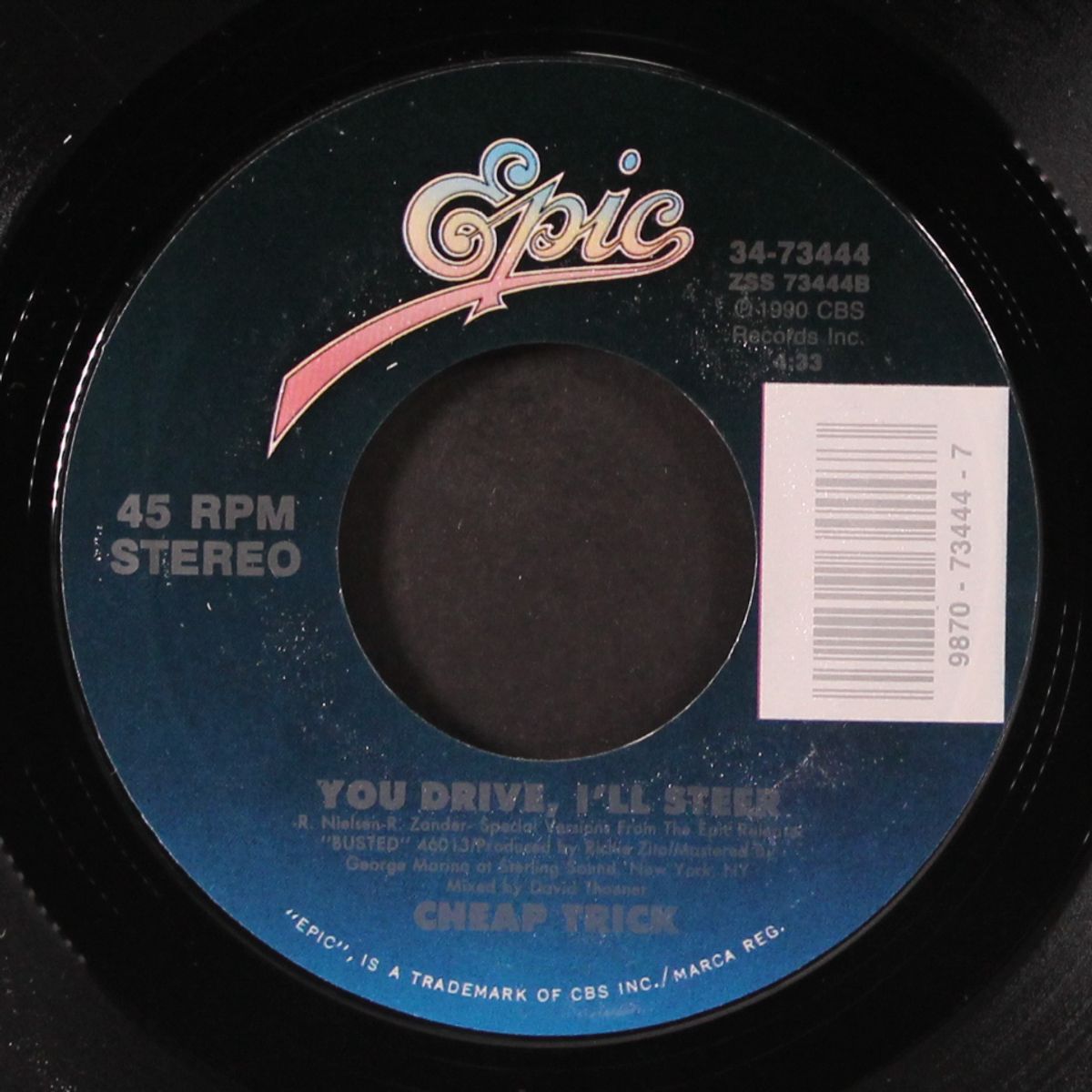 can't stop fallin' in love / you drive i'll steer by CHEAP TRICK