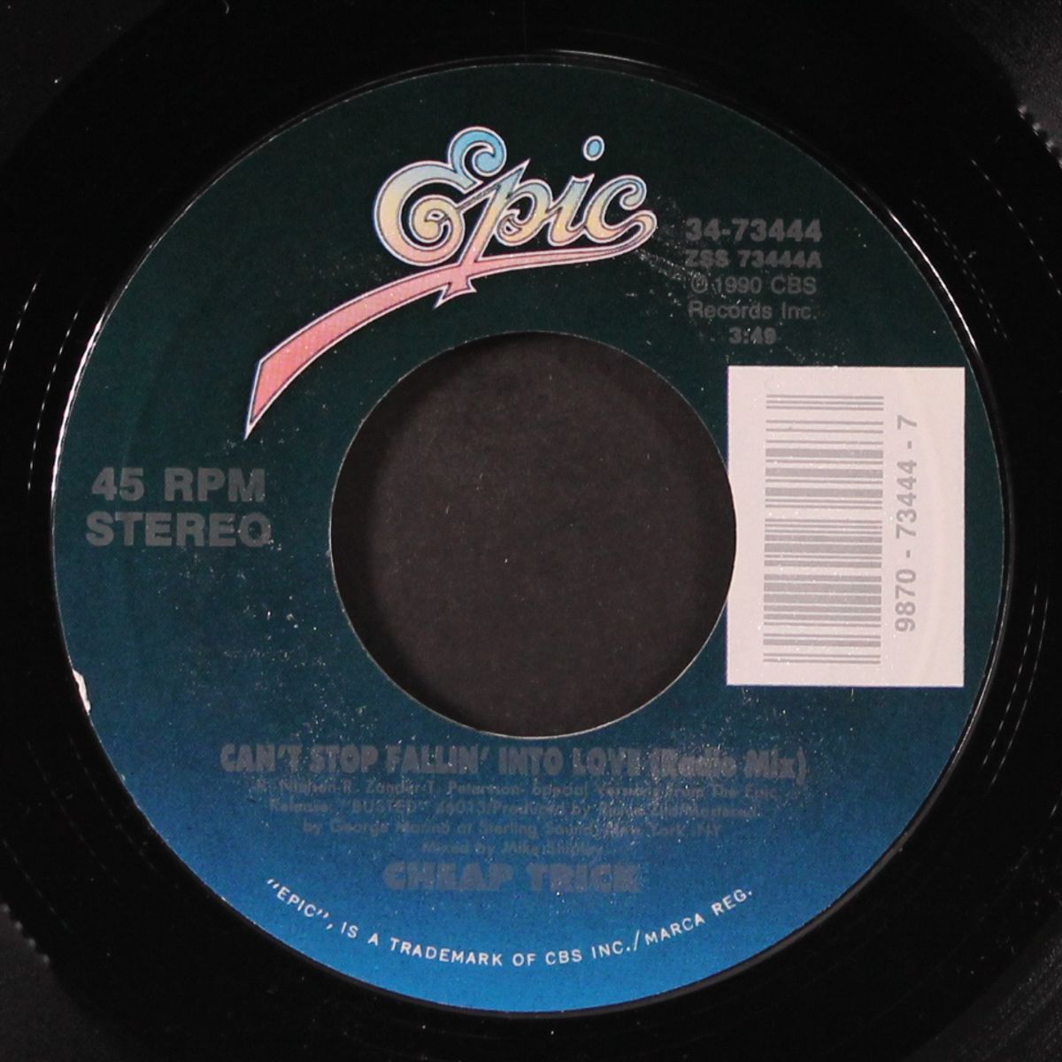 can't stop fallin' in love / you drive i'll steer by CHEAP TRICK