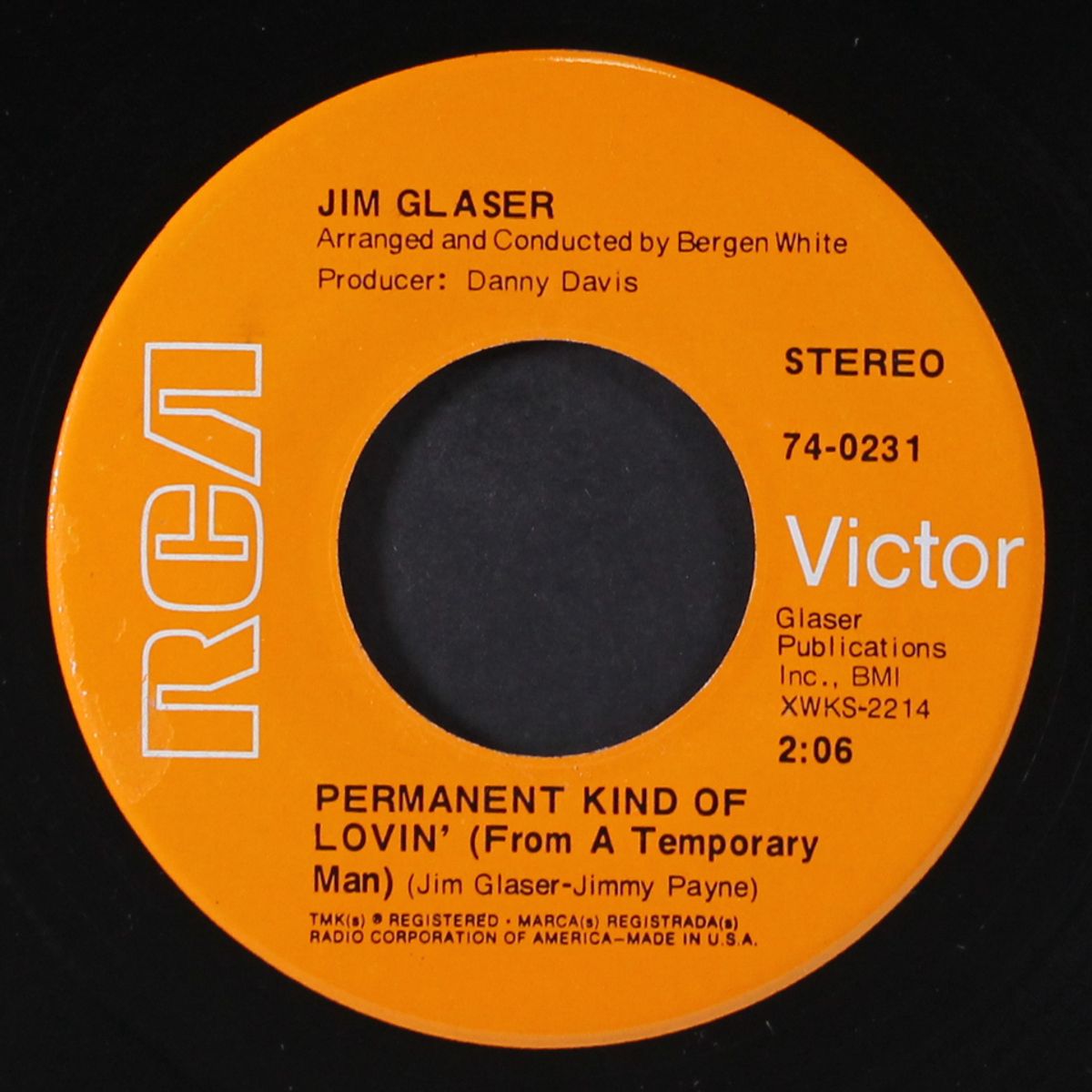 molly / permanent kind of lovin' by JIM GLASER