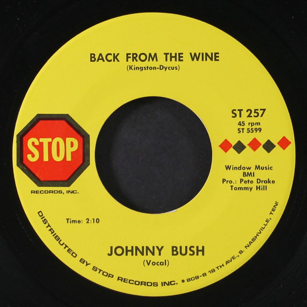 you gave me a mountain / back from the wine by JOHNNY BUSH