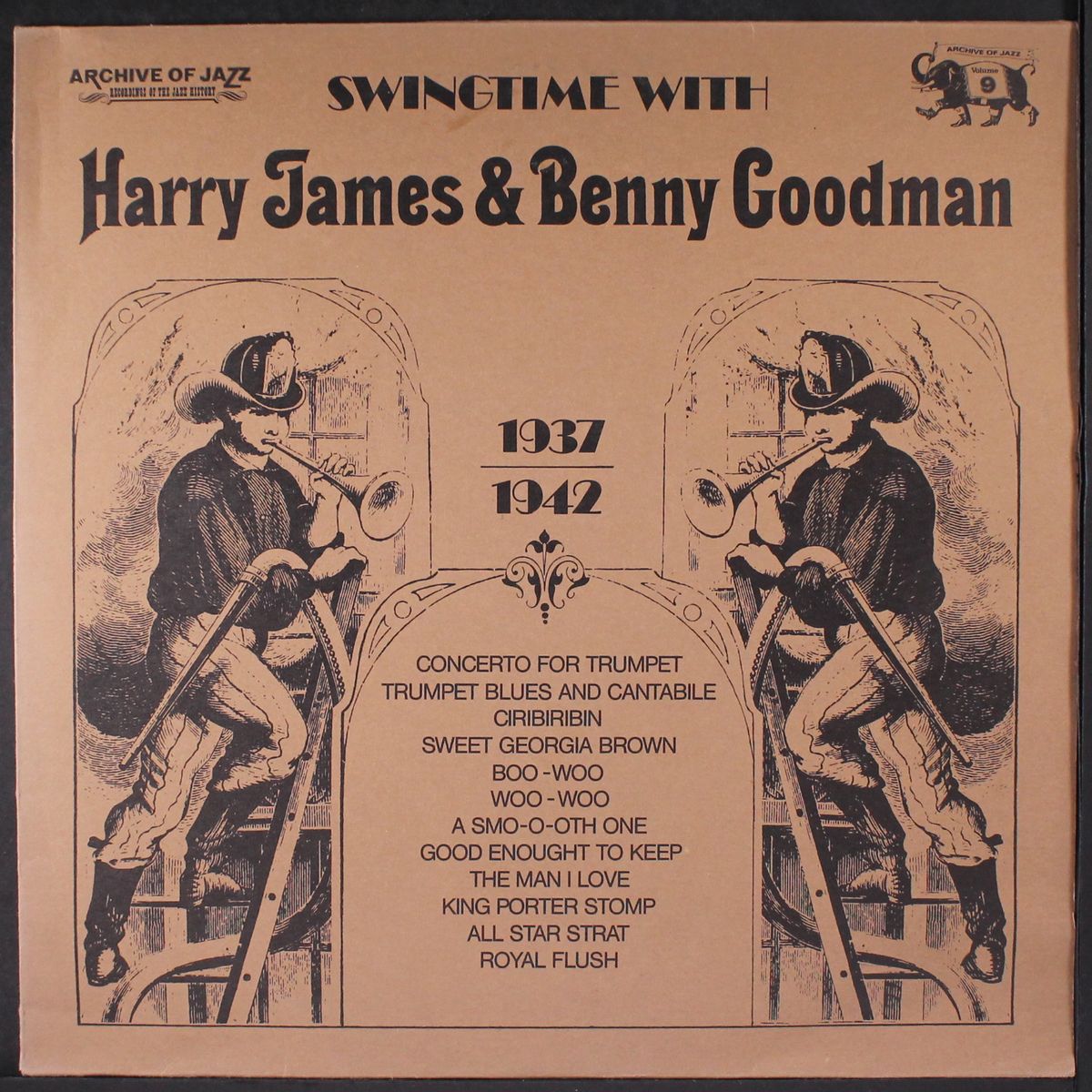 swingtime with 1937-1942 by HARRY JAMES & BENNY GOODMAN