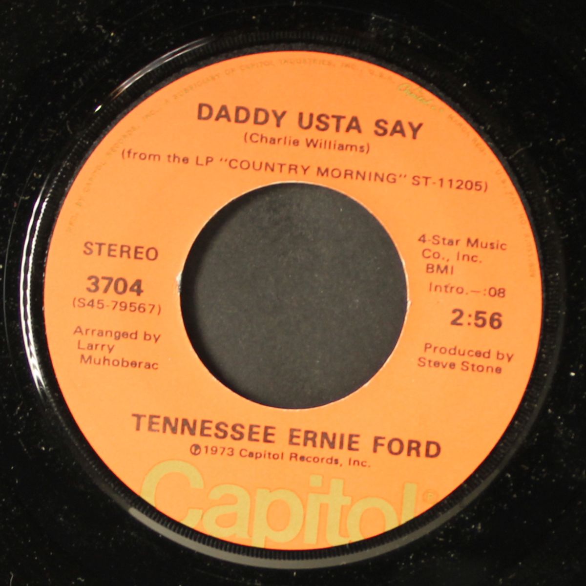 colorado country morning / daddy usta say by TENNESSEE ERNIE FORD