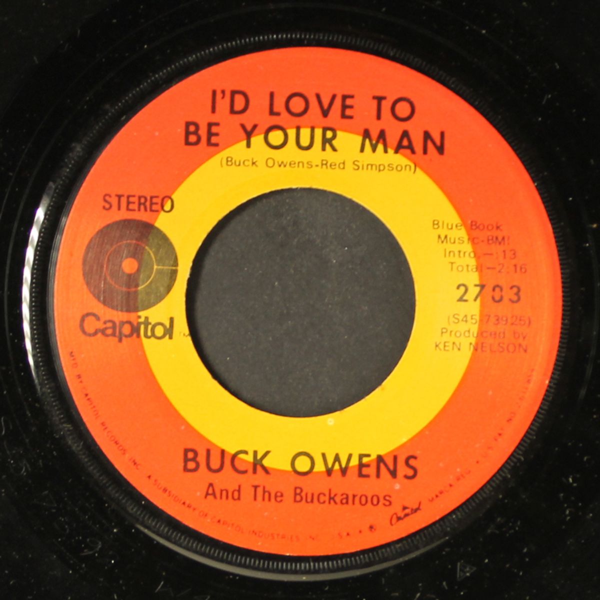 the kansas city song / i'd love to be your man by BUCK OWENS