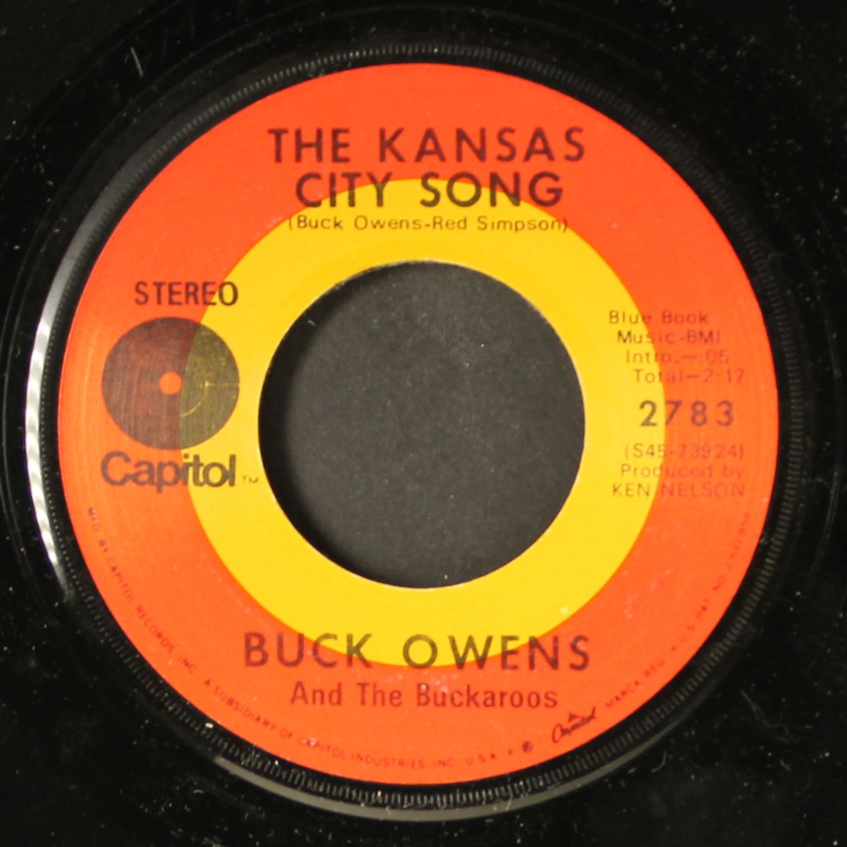 the kansas city song / i'd love to be your man by BUCK OWENS