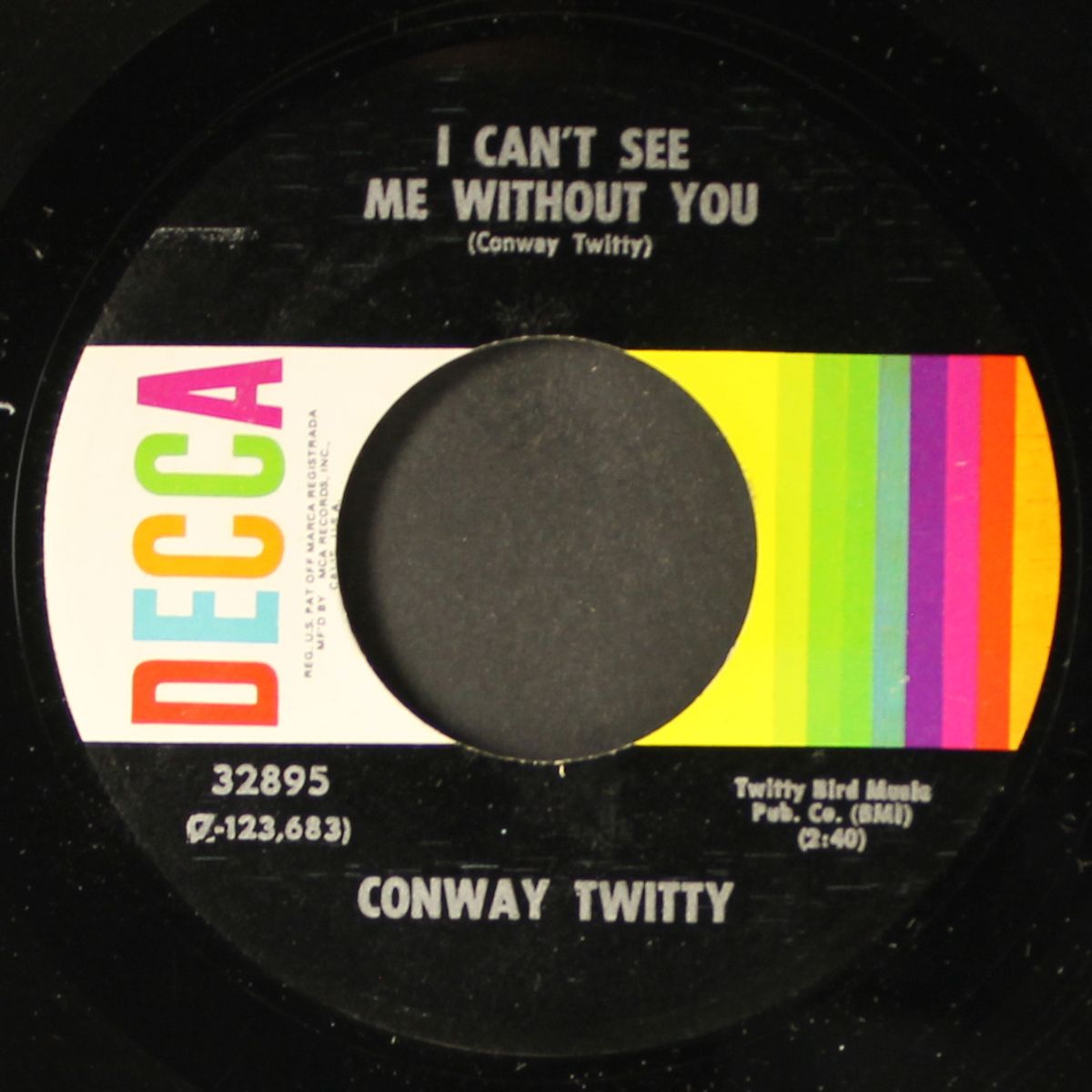 i can't see me without you / i didn't lose her by CONWAY TWITTY
