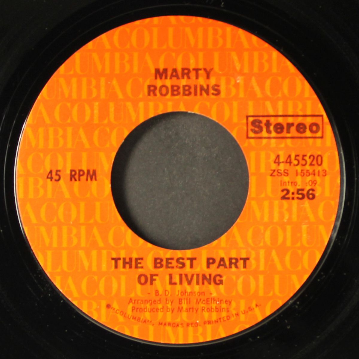 the best part of living / gone with the wind by MARTY ROBBINS