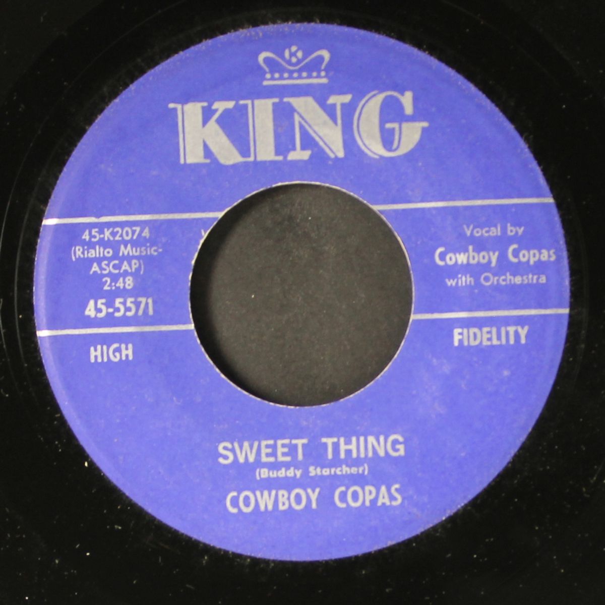 sweet thing / signed, sealed, then forgotten by COWBOY COPAS