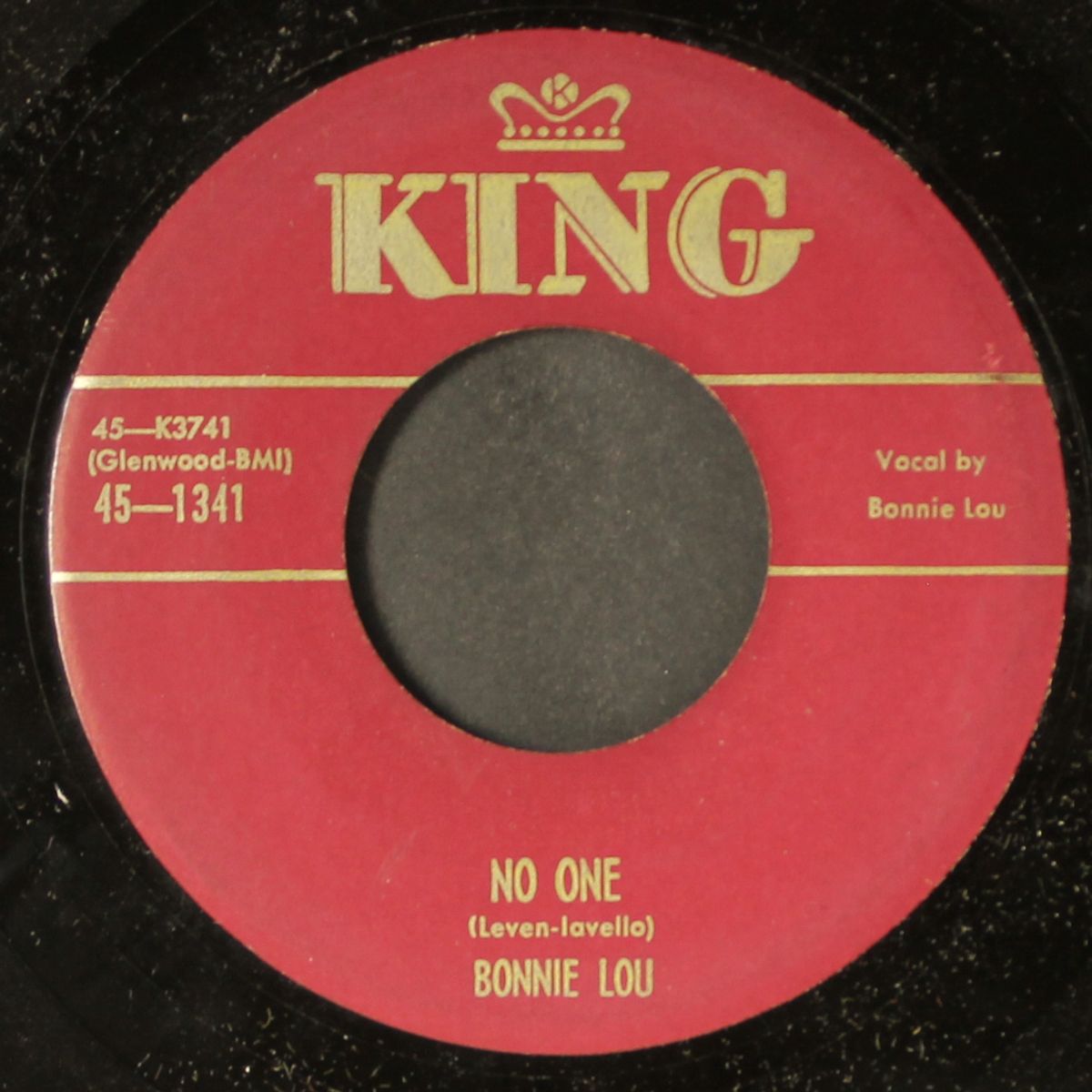 huckleberry pie / no one by BONNIE LOU