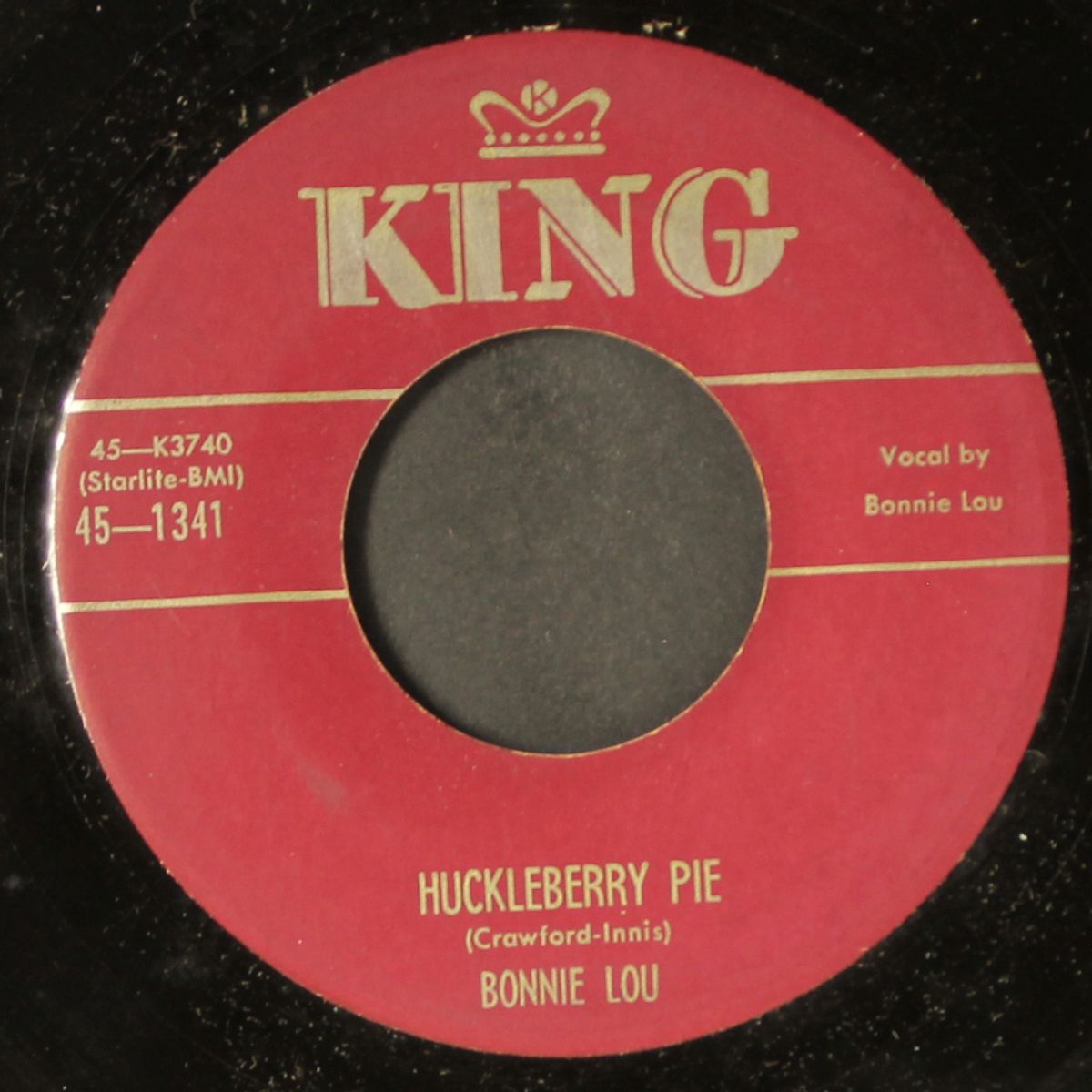huckleberry pie / no one by BONNIE LOU