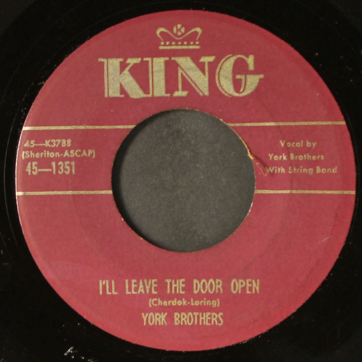 deep within my heart / i'll leave the door open by YORK BROTHERS