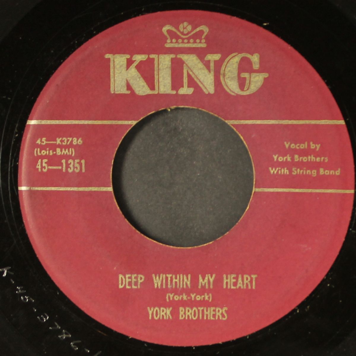deep within my heart / i'll leave the door open by YORK BROTHERS