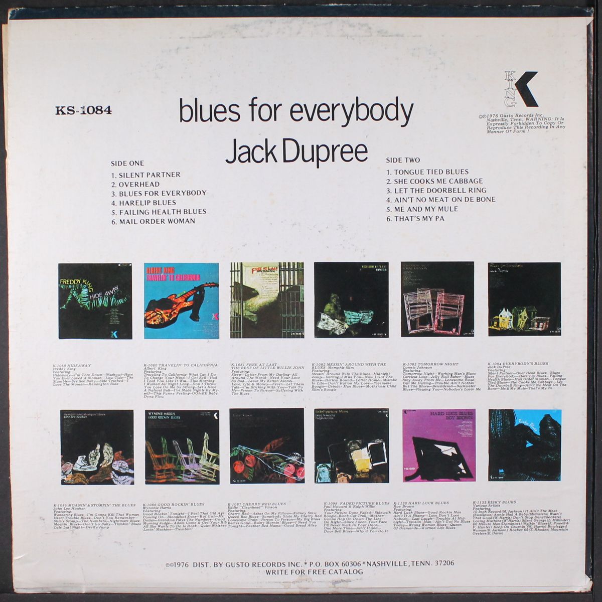 blues for everybody by CHAMPION JACK DUPREE