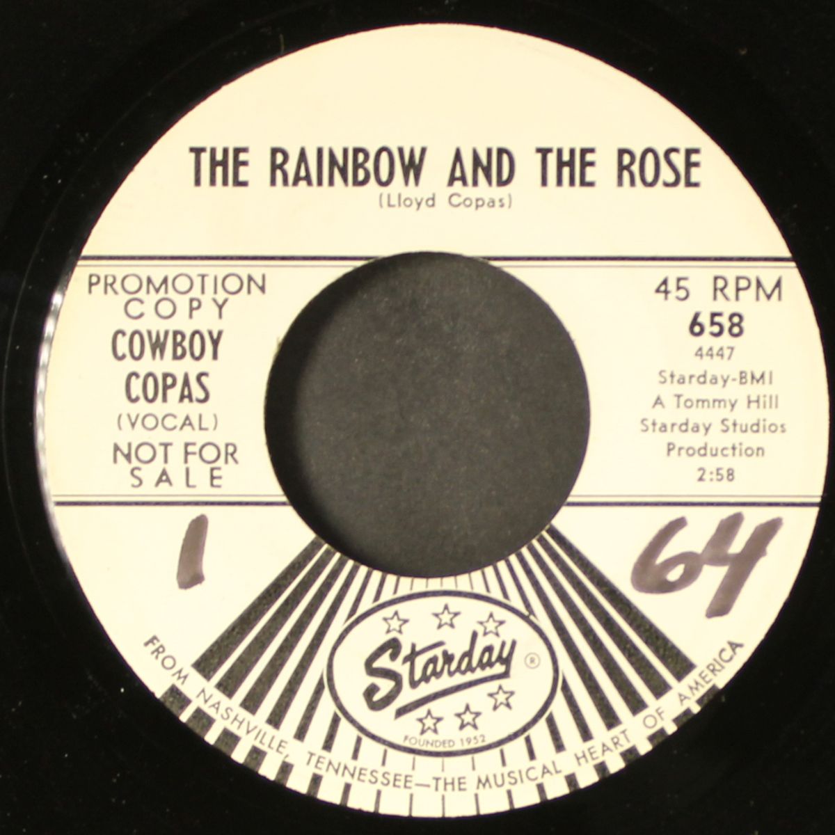 the rainbow and the rose / autobiography by COWBOY COPAS