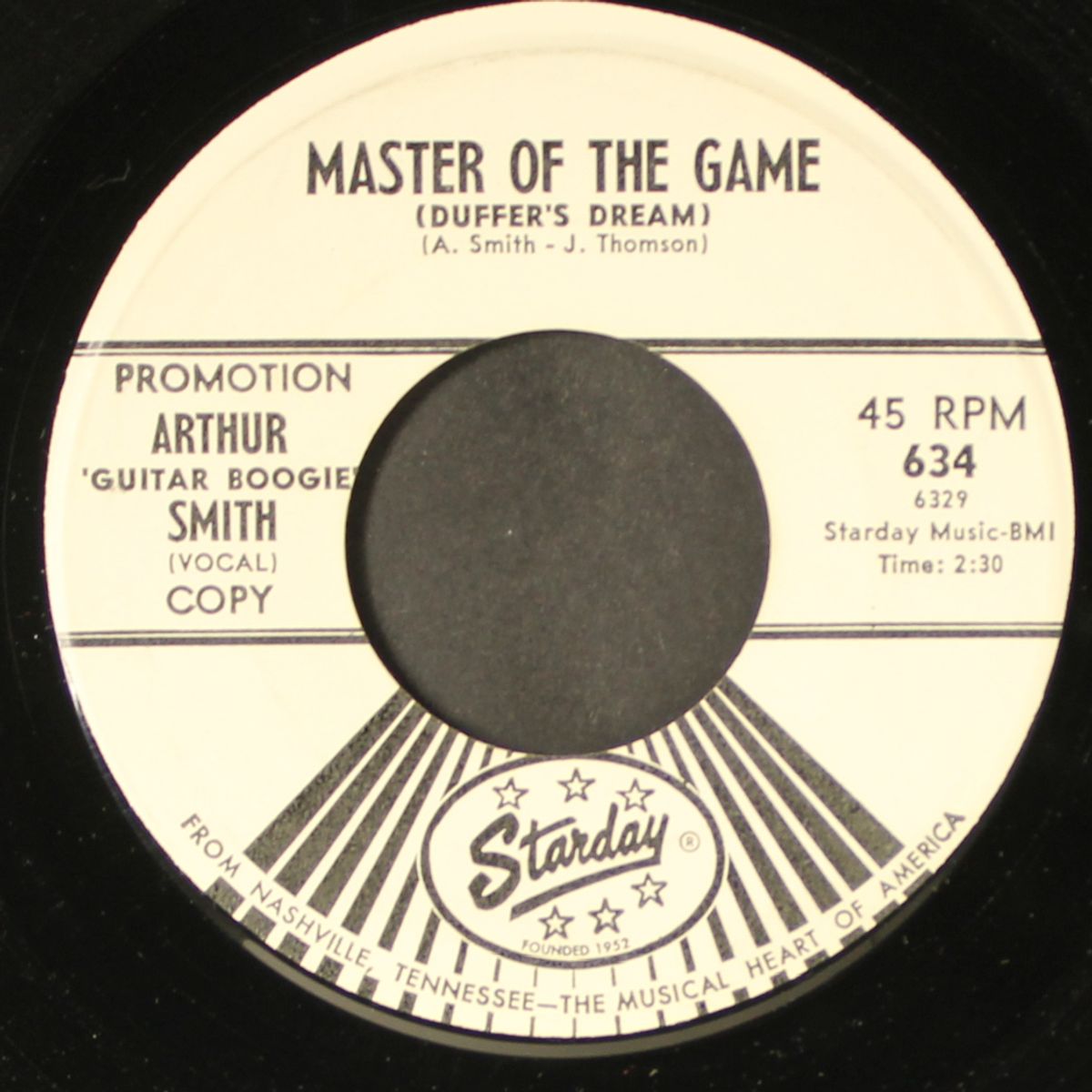 travelin' blues / master of the game by ARTHUR SMITH
