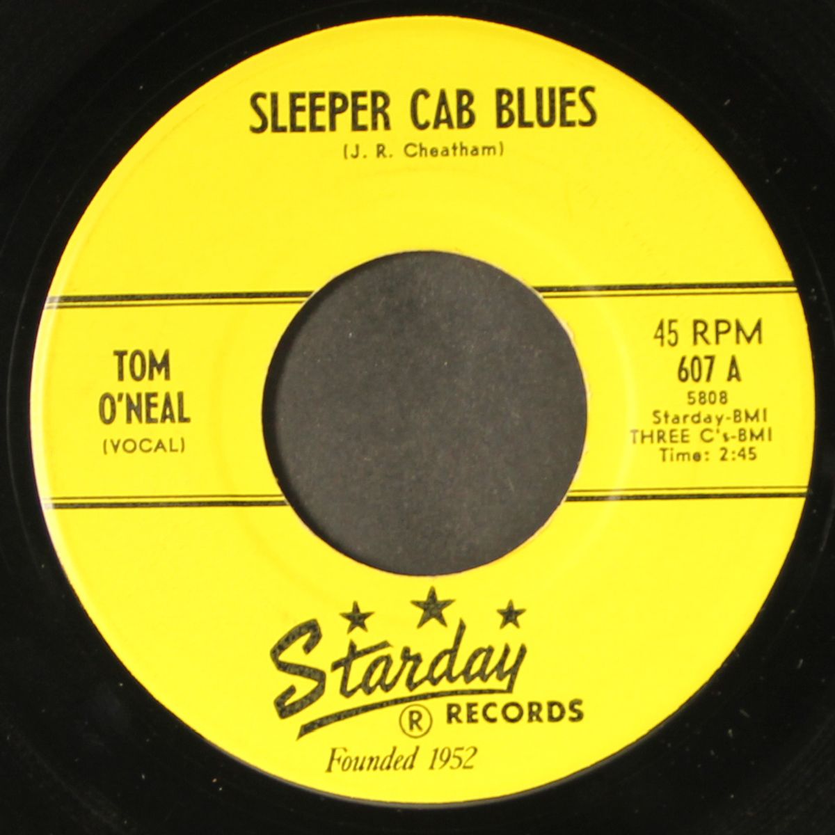 sleeper cab blues / too many tickets by TOM O'NEAL