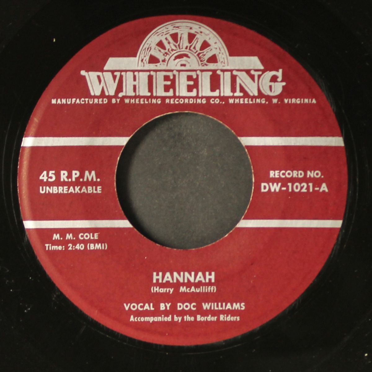 hannah / my house of broken dreams by DOC WILLIAMS
