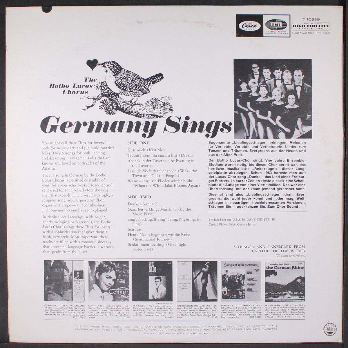 germany sings by BOTHO LUCAS CHORUS