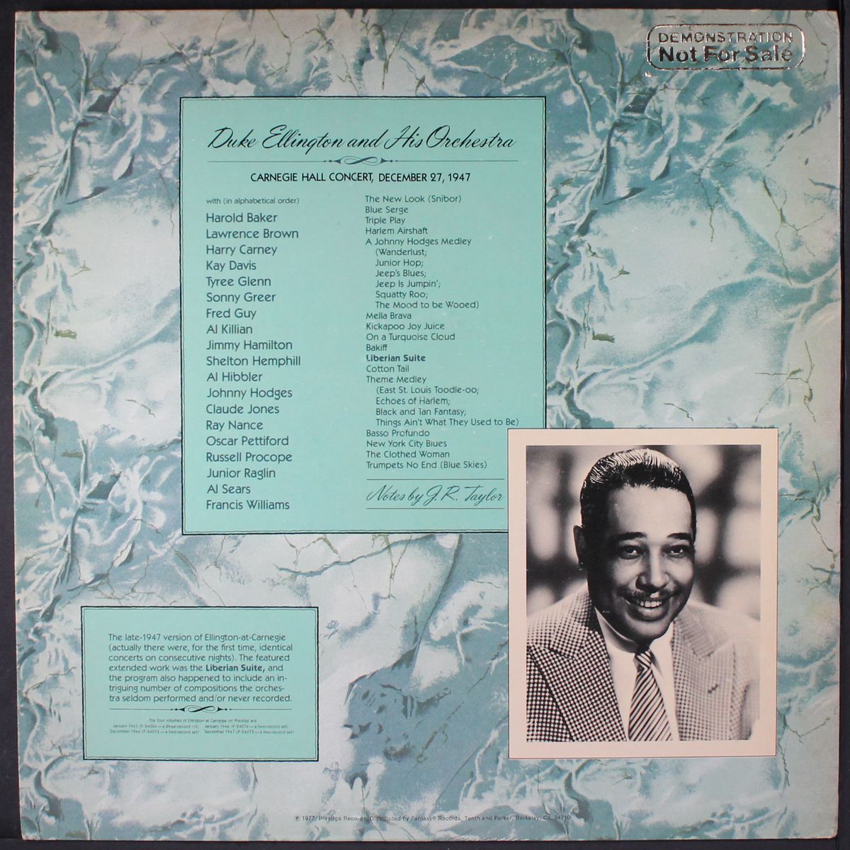 carnegie hall concerts - december, 1947 by DUKE ELLINGTON