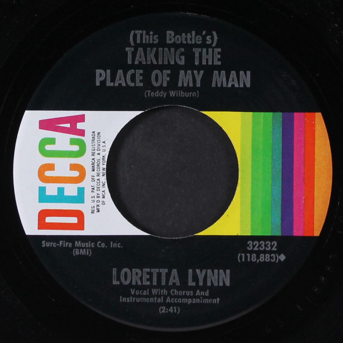 taking the place of my man by LORETTA LYNN