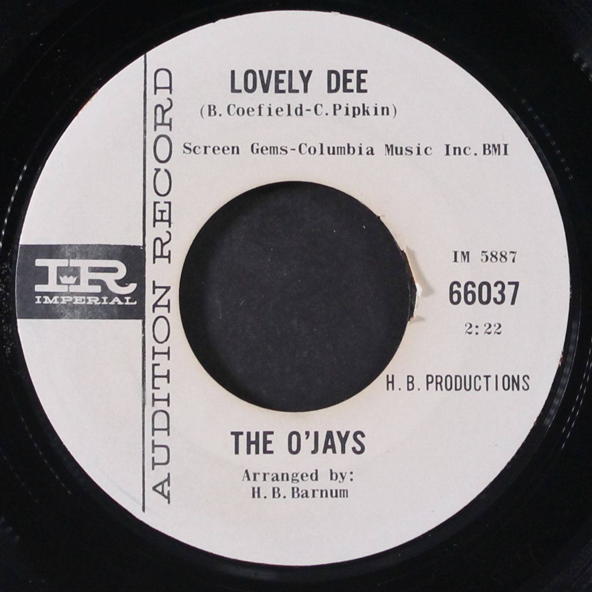 you're on top / lovely dee by O'JAYS