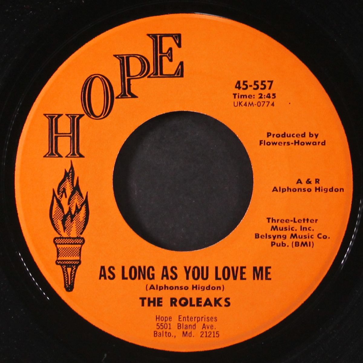 keep on loving you / as long as you love me by ROLEAKS