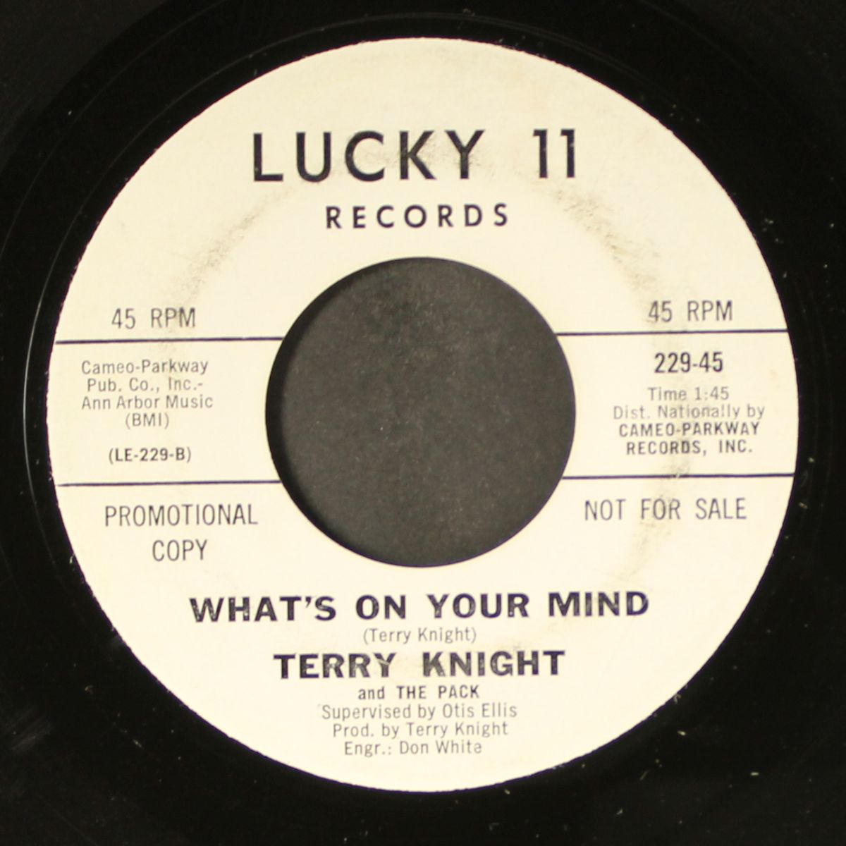 a change is on the way / what's on your mind by TERRY KNIGHT & PACK