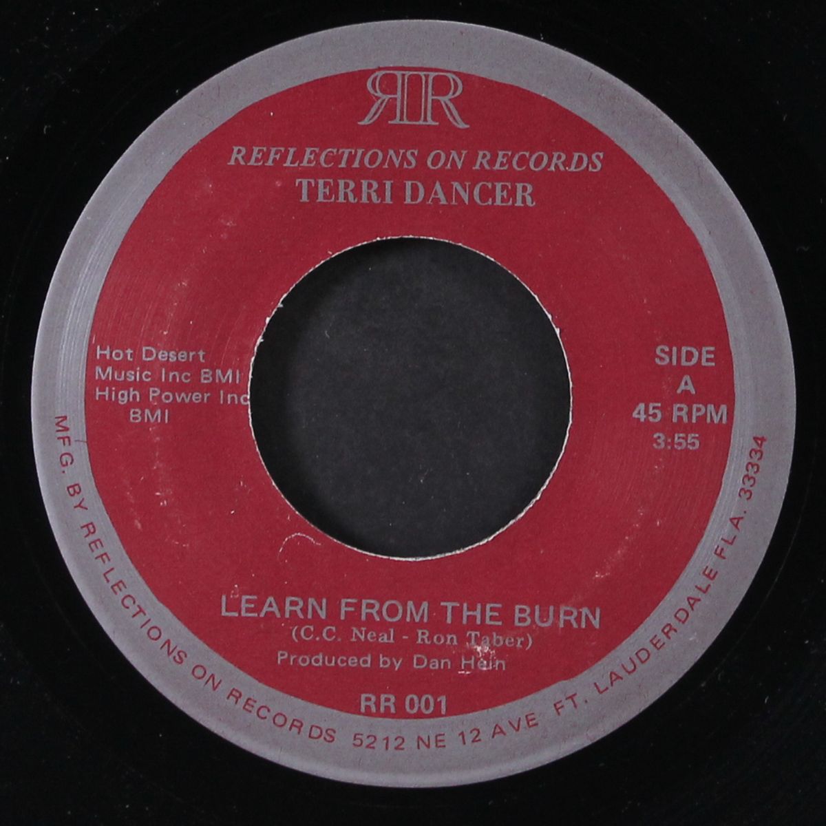 learn from the burn / can't stand the pressure by TERRI DANCER