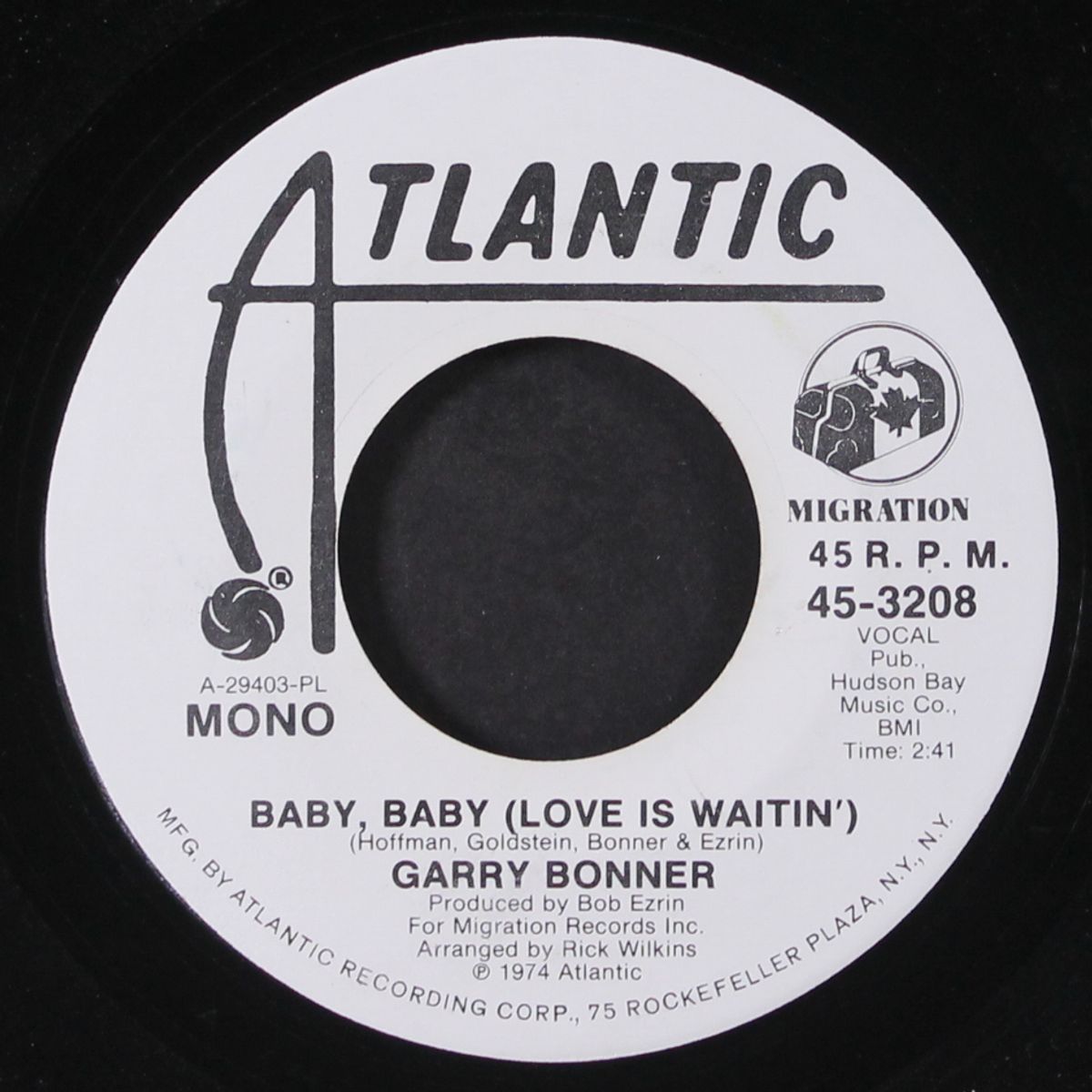 baby, baby / mono by GARY BONNER