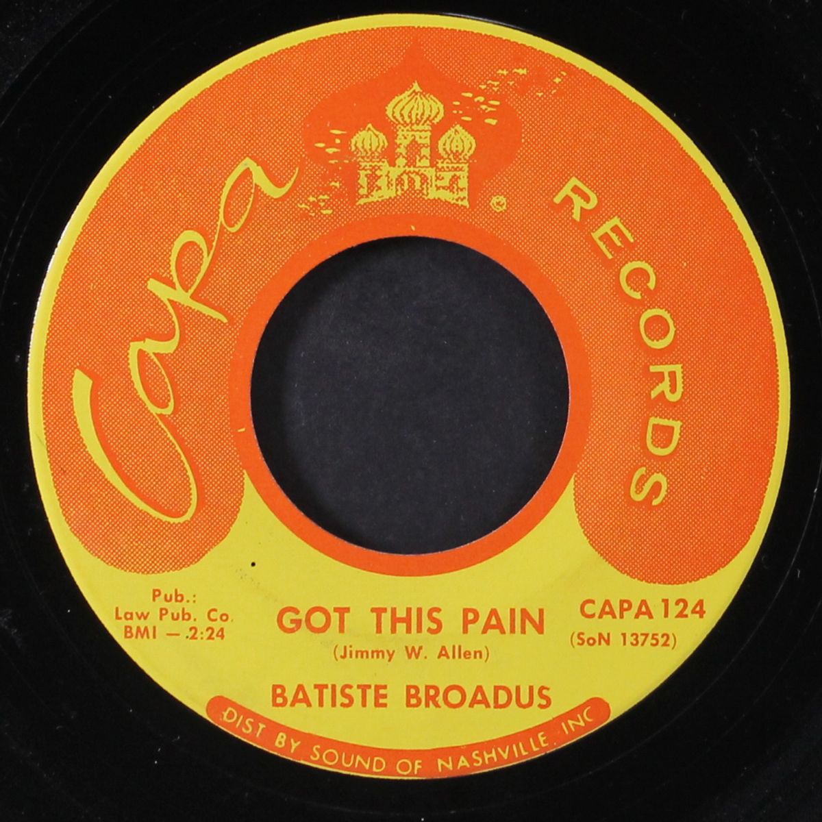 got this pain / i need time by BATISTE BROADUS