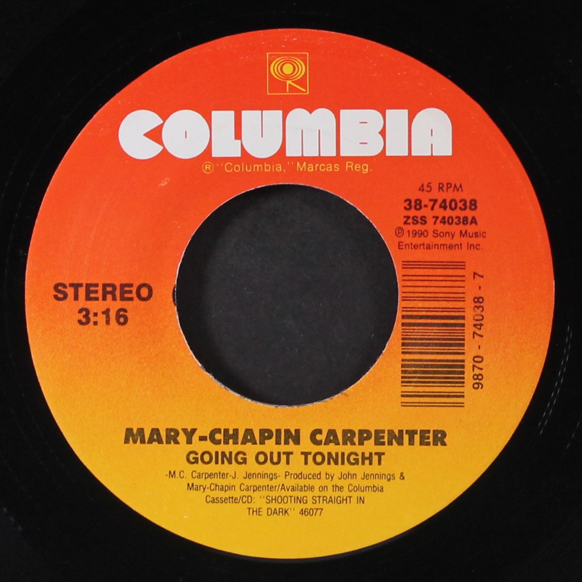 going out tonight by MARY-CHAPIN CARPENTER