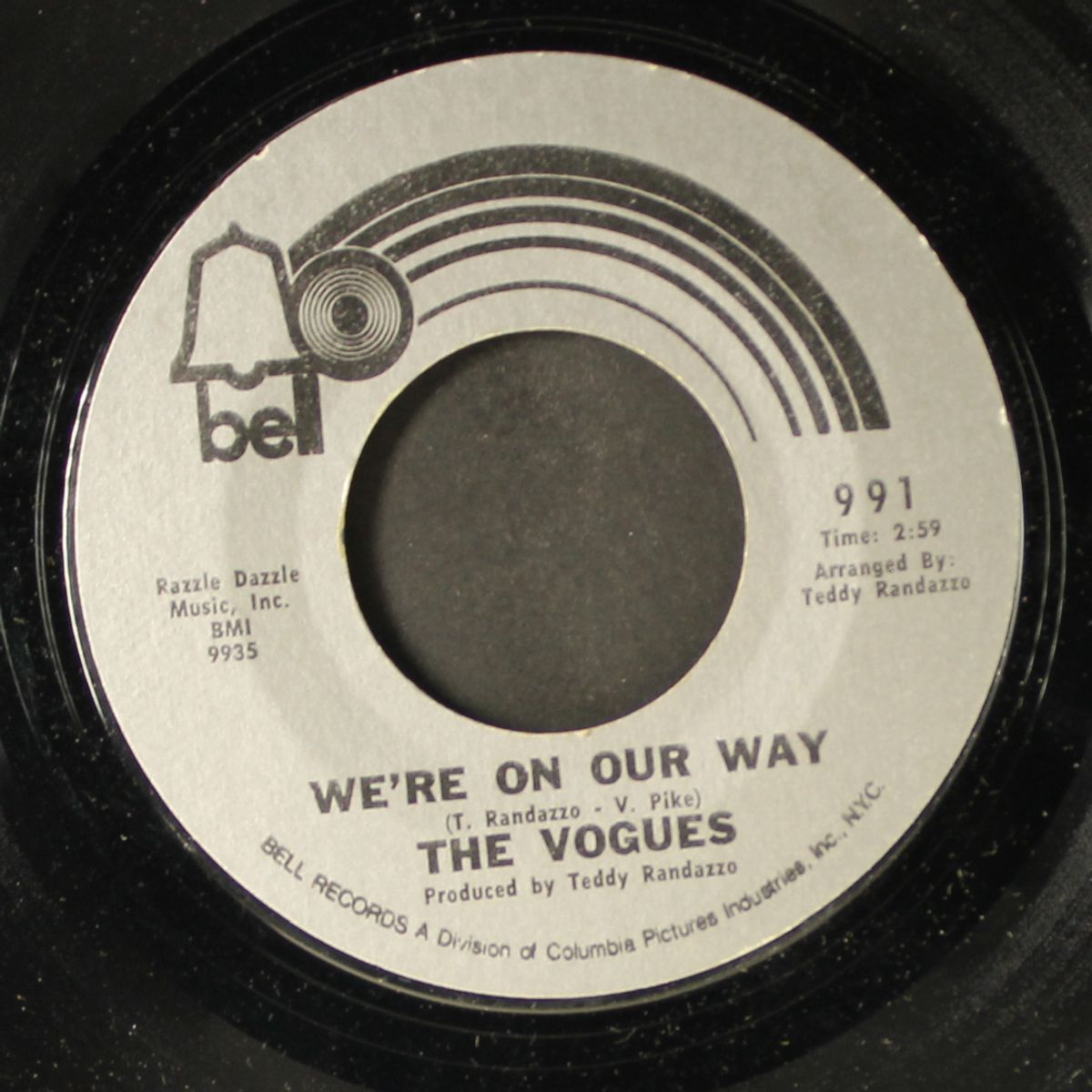 love song / we're on our way by VOGUES